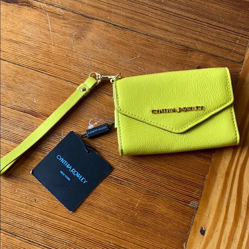 Yellow Wristlet